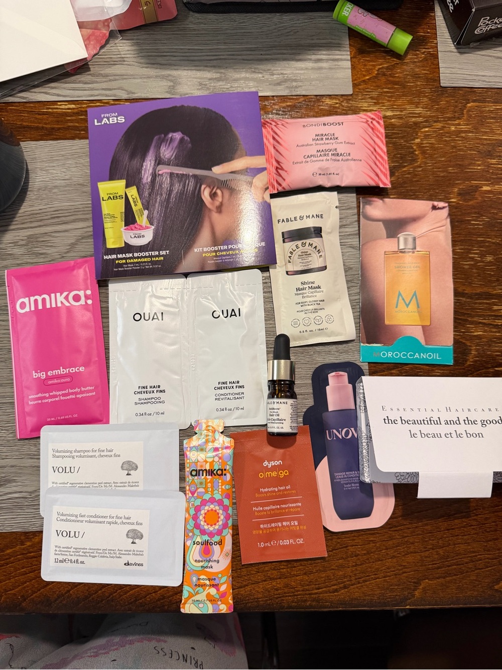 Assorted Women’s Hair Care Sample Set — 11 items